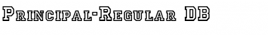 Download Principal DB Regular Font Title Preview
