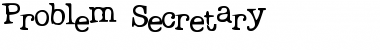 Download Problem Secretary Problem Secretary Font Title Preview