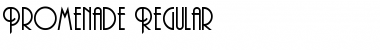 Download Promenade Regular Font Title Preview