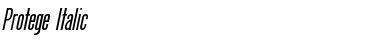 Download Protege Italic Font Title Preview
