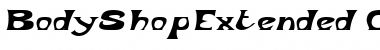 Download BodyShopExtended Oblique Font Title Preview