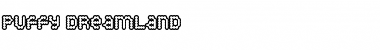 Download Puffy Dreamland Regular Font Title Preview