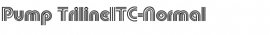 Download Pump Triline Regular Font Title Preview