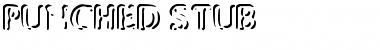 Download Punched Stub Regular Font Title Preview