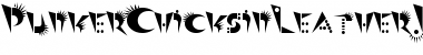 Download PunkerChicksinLeatherJackets Regular Font Title Preview