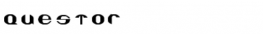 Download QUESTOR Normal Font Title Preview