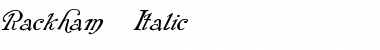 Download Rackham Italic Regular Font
