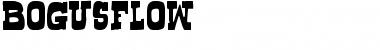 Download Bogusflow Regular Font Title Preview