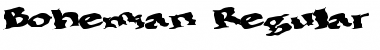 Download Bohemian Regular Font Title Preview