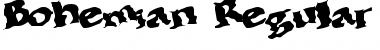Download Bohemian Regular Font Title Preview