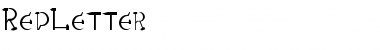 Download RedLetter Regular Font Title Preview