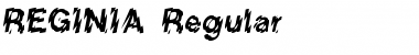 Download REGINIA Regular Font