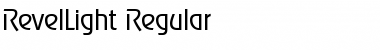 Download RevelLight Regular Font