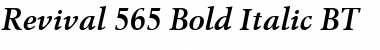 Download Revival565 BT Bold Italic Font