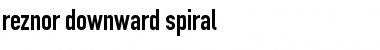 Download Reznor Downward Spiral Font