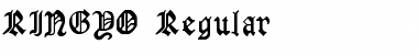 Download RINGYO Regular Font