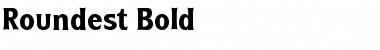 Download Roundest Bold Font Title Preview