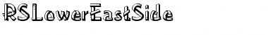 Download RSLowerEastSide Regular Font Title Preview