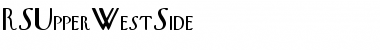 Download RSUpperWestSide Regular Font