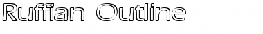 Download Ruffian Outline Normal Font Title Preview