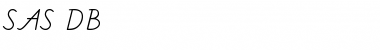 Download SAS DB Normal Font Title Preview