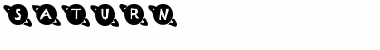 Download Saturn Regular Font Title Preview