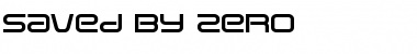 Download Saved By Zero Regular Font Title Preview