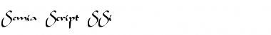 Download Semia Script SSi Regular Font Title Preview