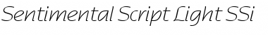 Download Sentimental Script Light SSi Regular Font
