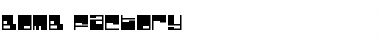 Download Bomb Factory Regular Font Title Preview