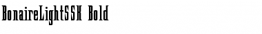 Download BonaireLightSSK Bold Font Title Preview