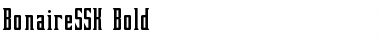 Download BonaireSSK Bold Font Title Preview