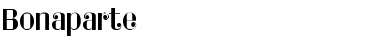 Download Bonaparte Medium Font Title Preview