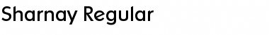 Download Sharnay Regular Font Title Preview