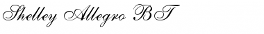 Download Shelley Regular Font Title Preview