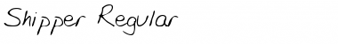 Download Shipper Regular Font Title Preview