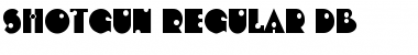 Download Shotgun DB Regular Font