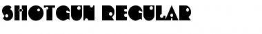 Download Shotgun Regular Font
