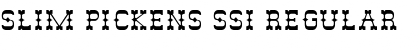 Download Slim Pickens SSi Regular Font