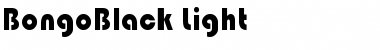 Download BongoBlack Light Font Title Preview