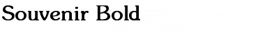 Download Souvenir Bold Font