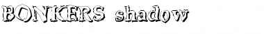Download BONKERS shadow Bonkers - shadow Font Title Preview