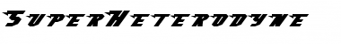 Download SuperHeterodyne Font