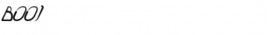 Download BOO:) Bold Italic Font Title Preview