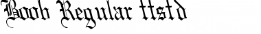 Download Boob Regular Font Title Preview