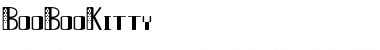 Download BooBooKitty Regular Font Title Preview