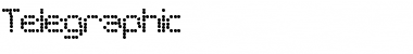 Download Telegraphic Regular Font Title Preview