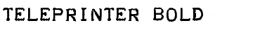 Download Teleprinter Bold Font Title Preview