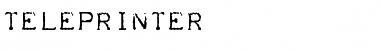 Download Teleprinter Normal Font Title Preview