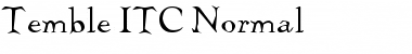 Download Temble ITC Normal Font Title Preview